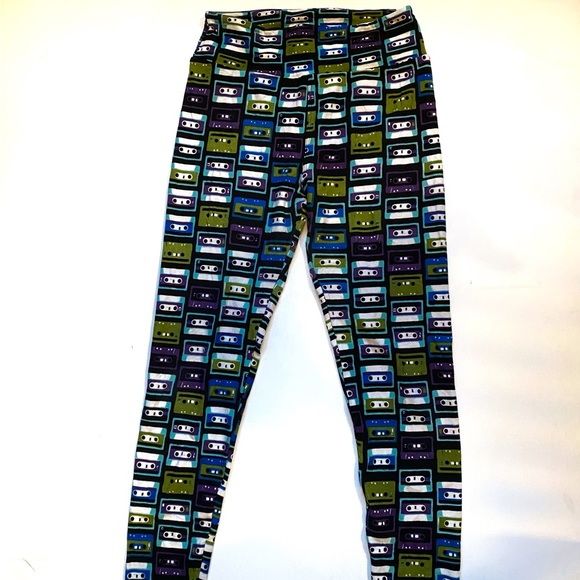 Lularoe cassette tape leggings - Picture 3 of 5